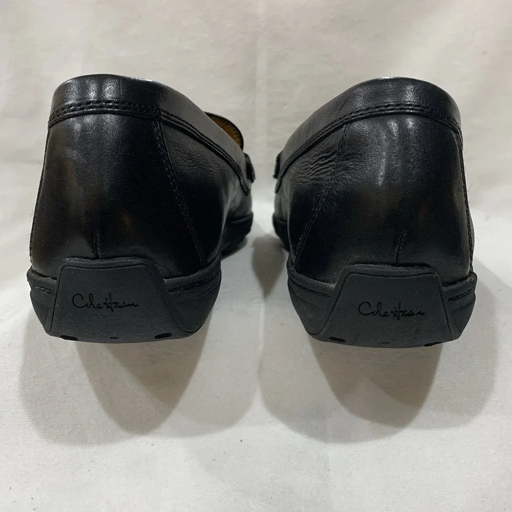 Cole Haan shoes Pinch Cup Penny Moc Slip-On Loafers Black Leather‎ C07637 SZ-12M
